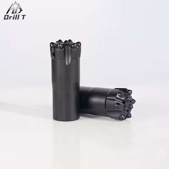 R32 45mm Broca de botão de rosca de perfuração de martelo superior de mineração