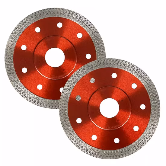Disco de corte de hardware de fábrica de lâmina de serra de diamante segmentado circular para pedra, mármore, granito, porcelana, azulejos, cerâmica, etc.